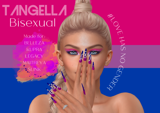Pride nails bisexual Threesome lesbian tribbing