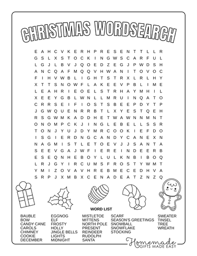 Printable christmas word search puzzles for adults Porn dyanna lauren