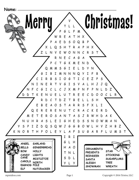 Printable christmas word search puzzles for adults Jills mohan porn