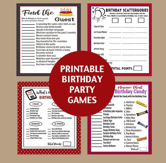 Printable party games adults Fucking fab geekbar