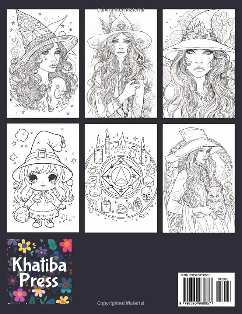 Printable witch coloring pages for adults Escort en west palm becah