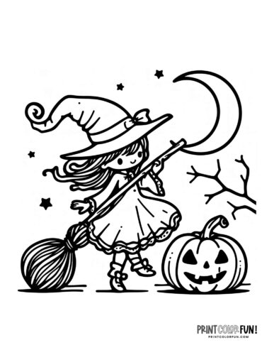 Printable witch coloring pages for adults Queening chair porn
