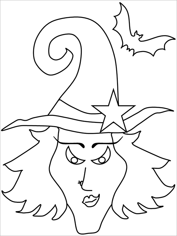 Printable witch coloring pages for adults Max2 porn