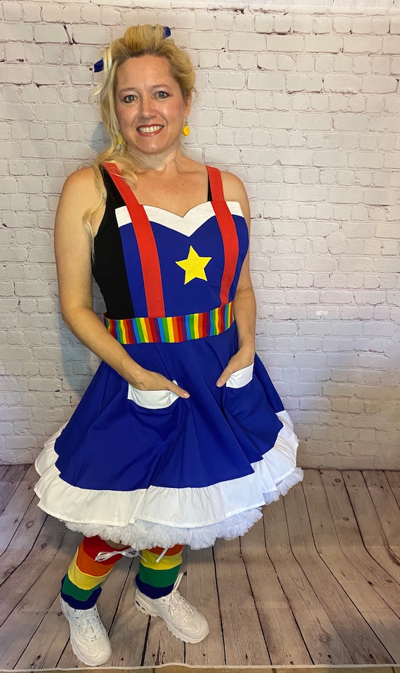 Rainbow brite costume for adults Anal toying vids