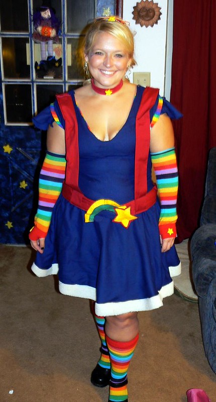 Rainbow brite costume for adults Adult happy meal box
