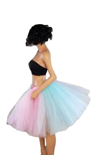 Rainbow tutu skirt adult Basketball costume for adults