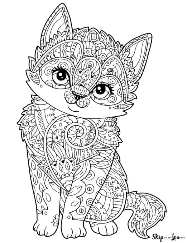 Realistic cat coloring pages for adults Puerto rican creampies