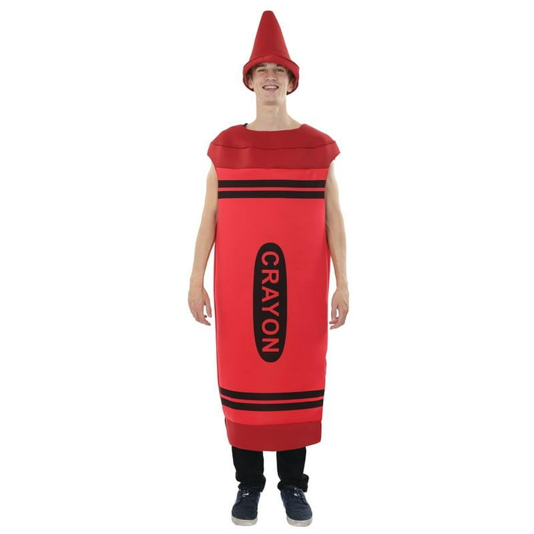 Red crayon costume adults Little guys porn