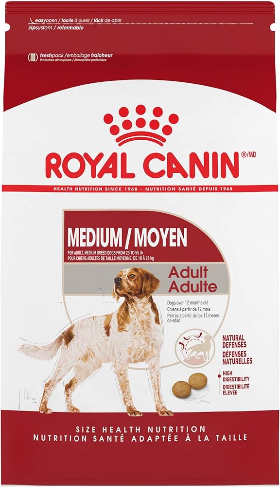Royal canin medium breed adult dry dog food Lesbian sloppy kissing porn