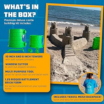 Sand castle kit for adults Adult recreational basketball