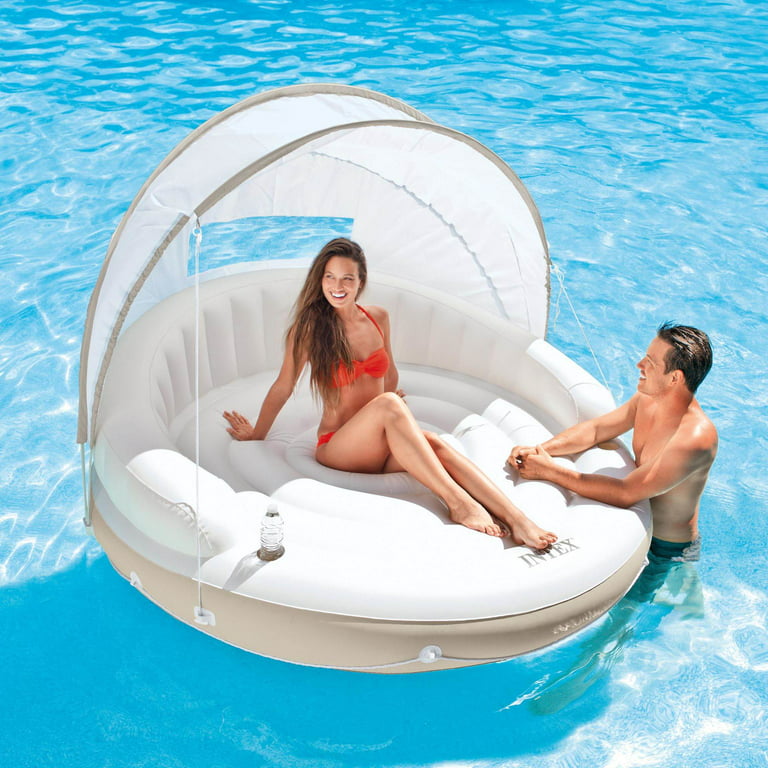 Shaded pool float for adults Marco x star porn