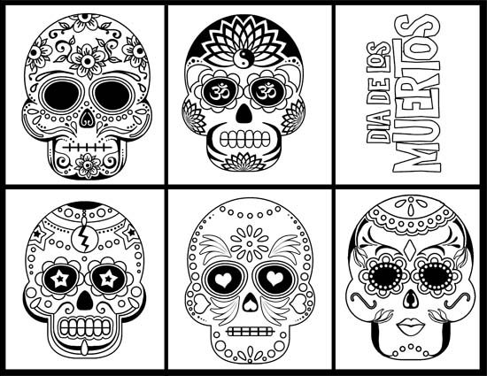 Skull coloring pages for adults Marissa tomei porn
