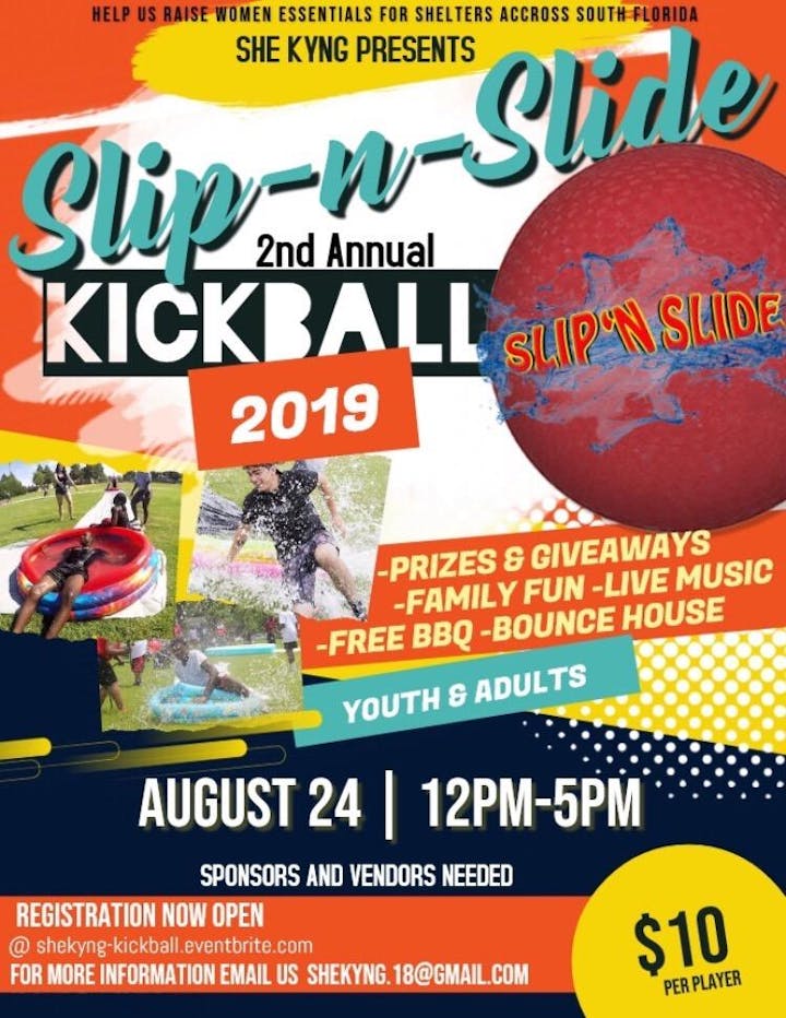 Slip n slide kickball for adults Escort in kent