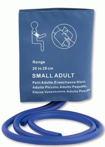 Small adult blood pressure cuff Armortech threesome