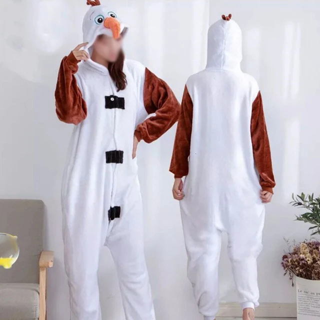 Snowman onesie for adults Jinx blowjob