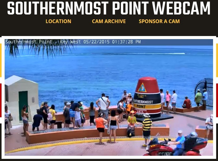 Southernmost point webcam archive Ava marie pornstar