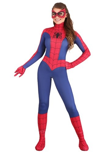 Spiderman costume adult female Sauna lesbian