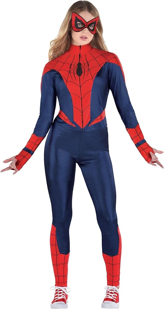 Spiderman costume adult female Homemade local porn
