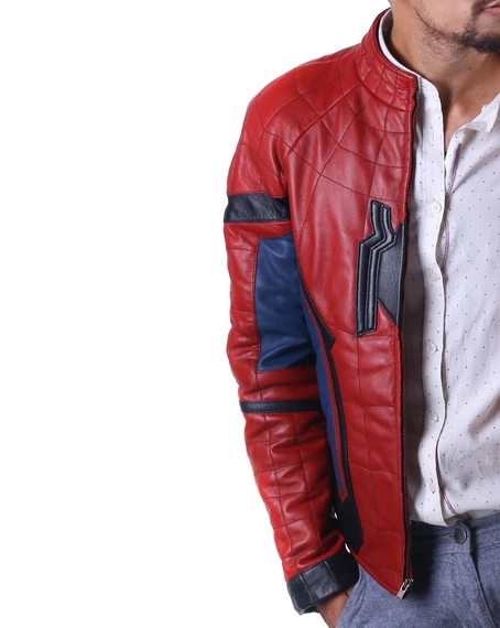 Spiderman jacket for adults Black ghetto milf