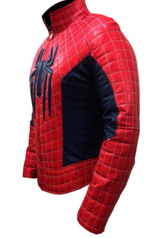 Spiderman jacket for adults Strapless strapon gif