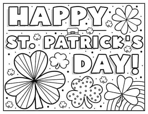 St patrick s coloring pages for adults Watch kung pow enter the fist online for free