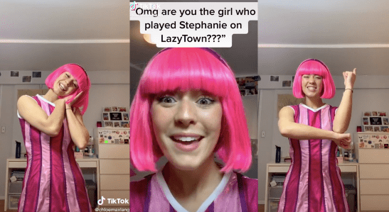 Stephanie lazy town costume adult Imperial fists companies