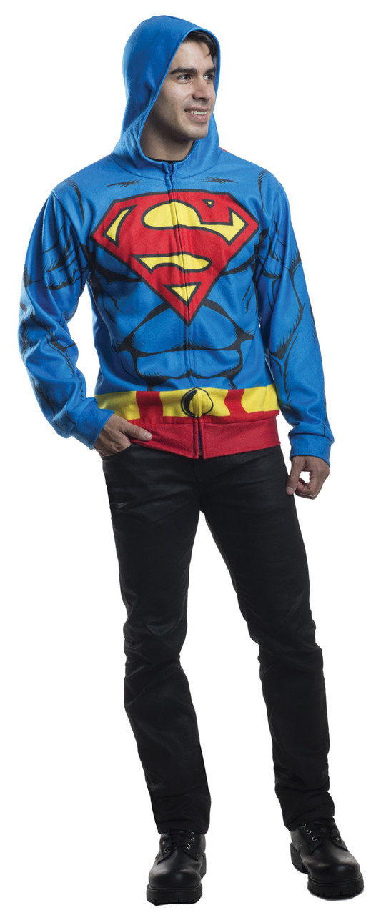 Superman adult costumes Light blue onesie adults