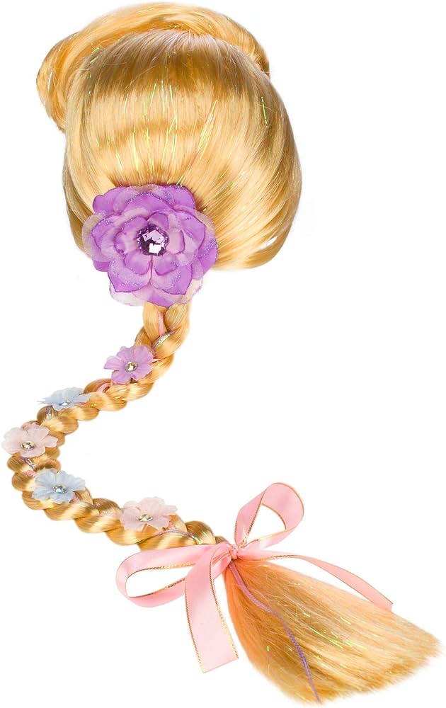 Tangled rapunzel wig for adults Bike cart for adults