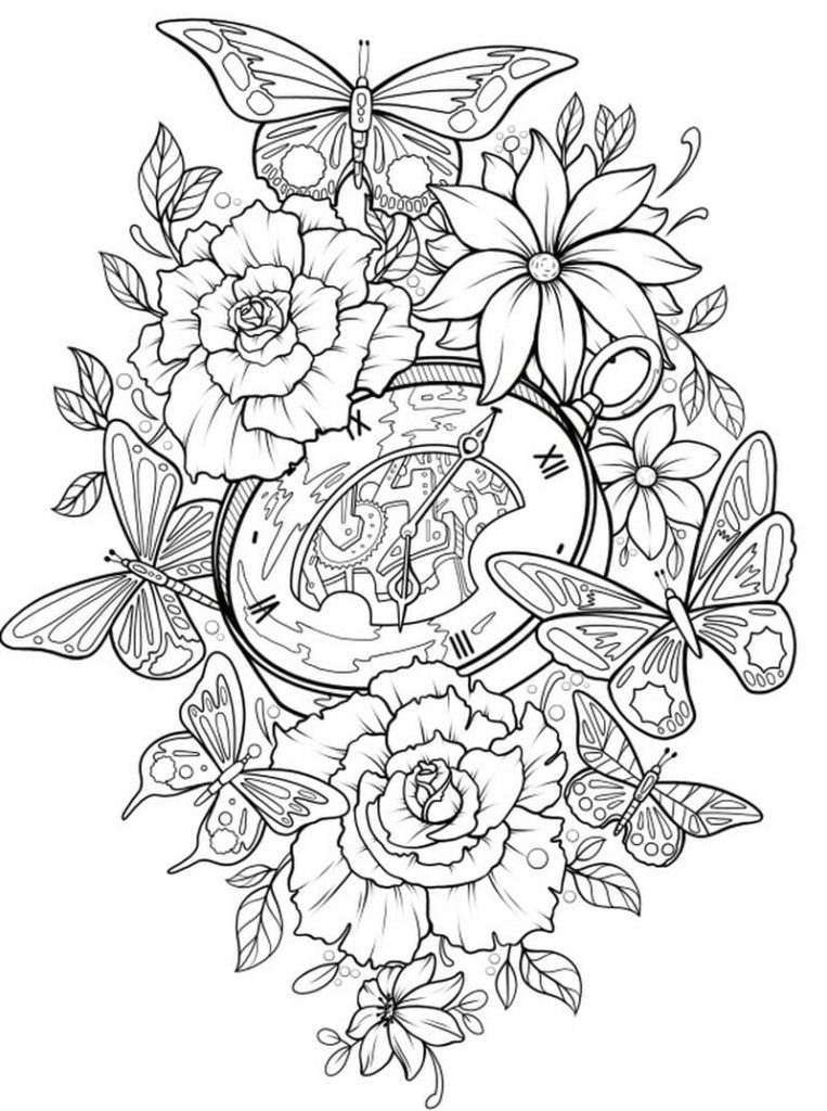 Tattoo adult coloring pages Jfiggs porn