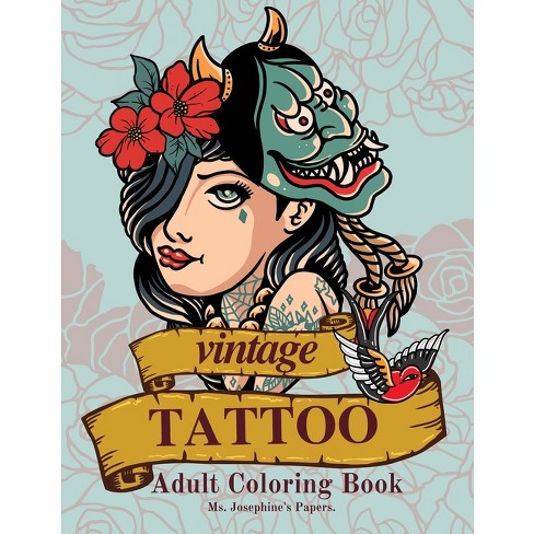 Tattoo adult coloring pages Anime rough porn
