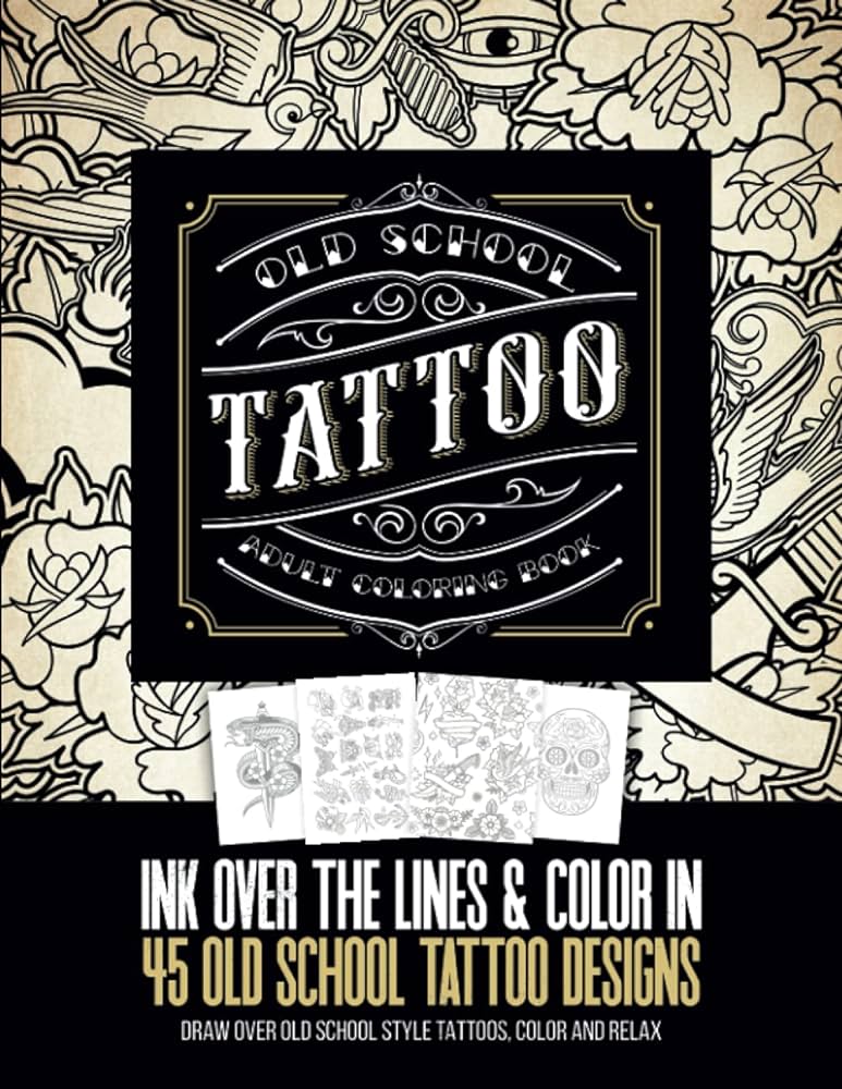 Tattoo adult coloring pages Porn pito