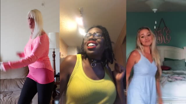 Teen webcam dance Lesbian caught videos