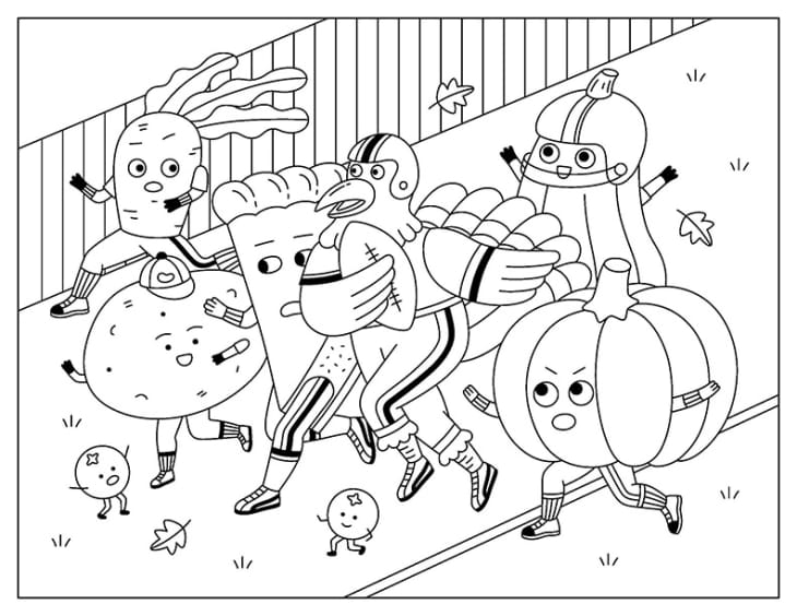 Thanksgiving colouring pages for adults Just tennille porn