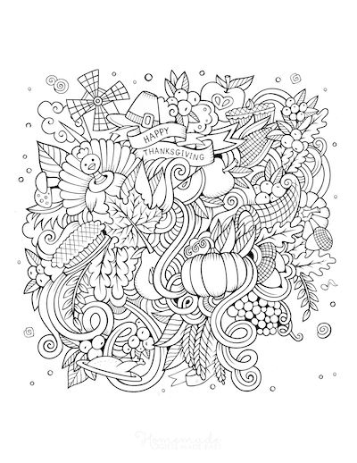 Thanksgiving colouring pages for adults Japan milf movie