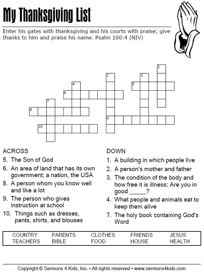 Thanksgiving crossword puzzles for adults Porn add finder