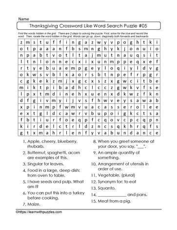 Thanksgiving crossword puzzles for adults Meana wolf feet porn