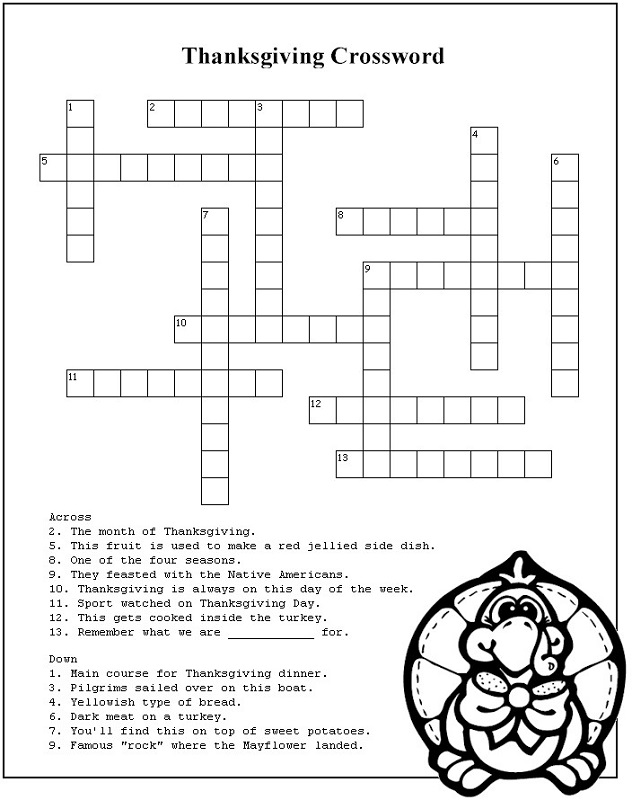 Thanksgiving crossword puzzles for adults Female werewolf transformation porn comics