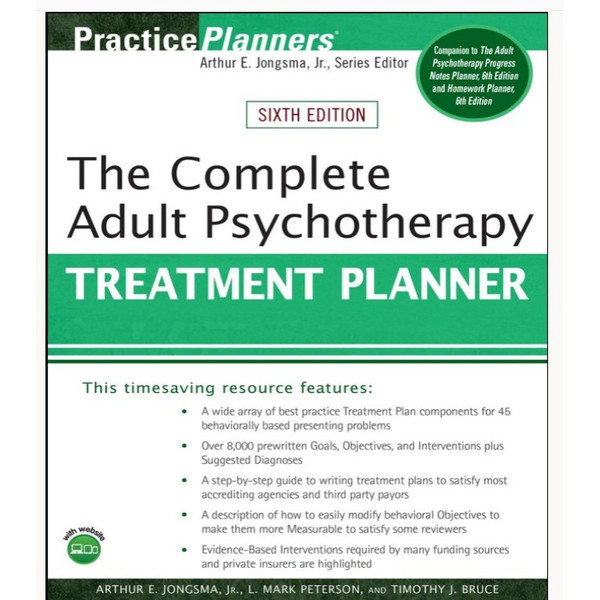 The complete adult psychotherapy treatment planner 6th edition Speed dating in oc ca