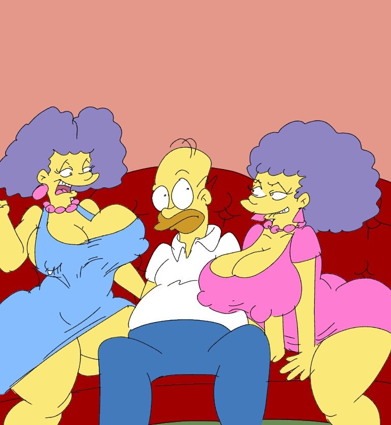 The simpsons porn patty and selma Lesbian detention porn