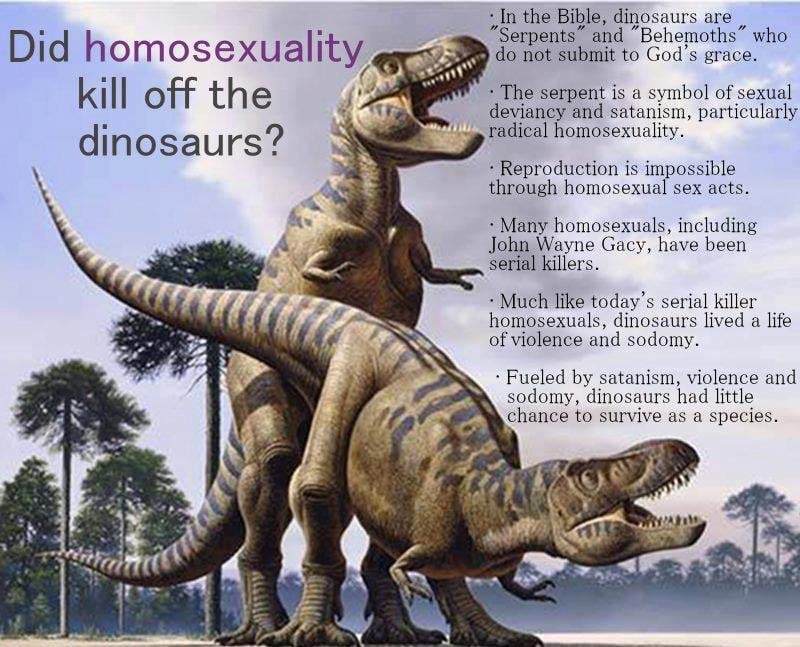 Transgender dinosaur joke Kipsy420 anal
