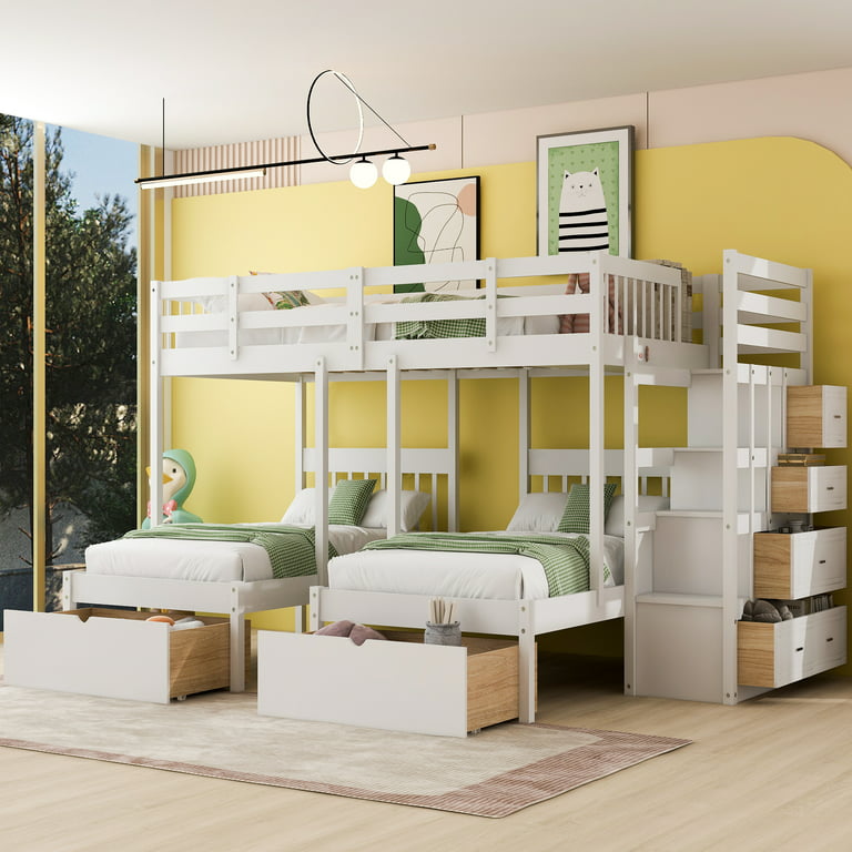 Triple bunk beds for adults Young ameteur porn