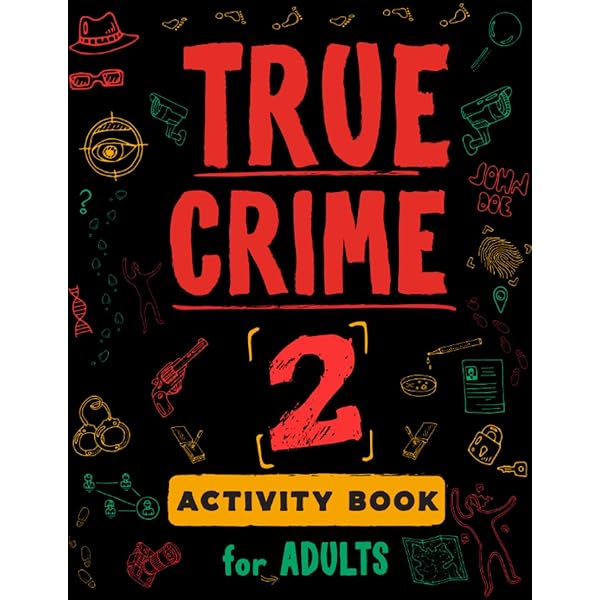 True crime activity book for adults Daisy porn game