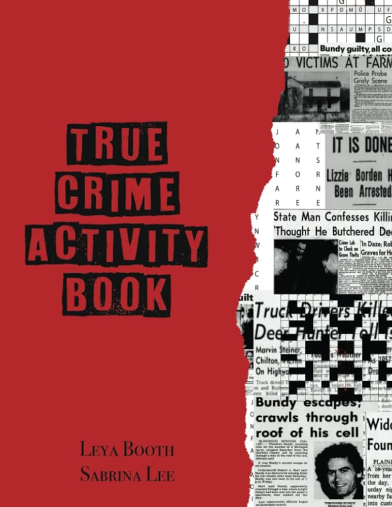 True crime activity book for adults Dee austin survivor dating