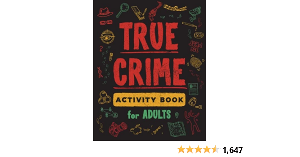 True crime activity book for adults Buscar películas porno