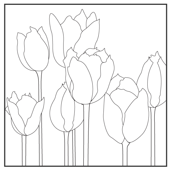 Tulip coloring pages for adults Anyporn porn