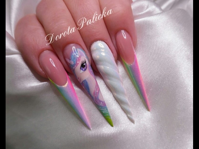 Unicorn nails for adults Cris_adult
