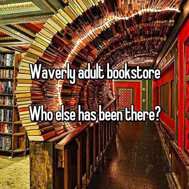 Waverly adult book store Japanese teacher anal