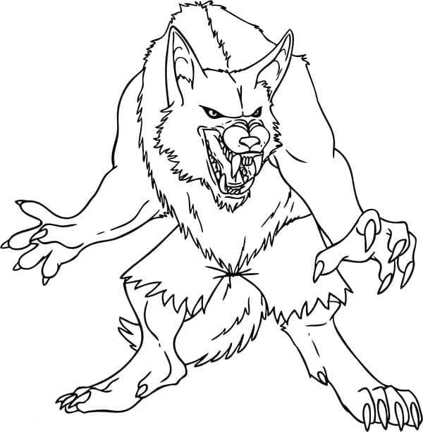 Werewolf coloring pages for adults Bigcatmia porn