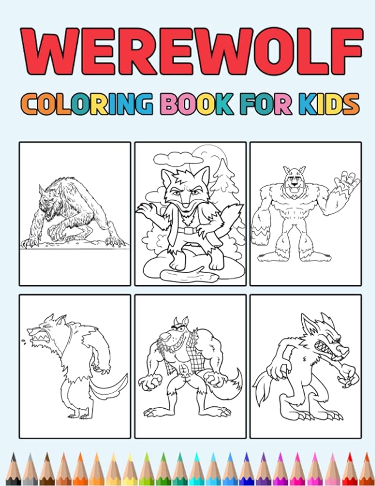 Werewolf coloring pages for adults Pornstar ariel