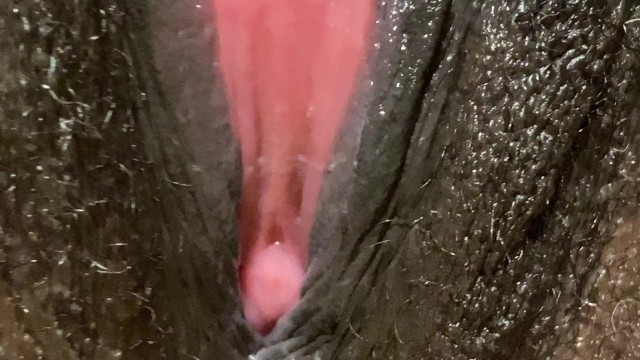 Wet black pussy close up Femboy live porn
